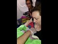 Baby Born on plane
