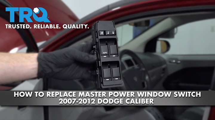 Window switch for 2012 dodge avenger