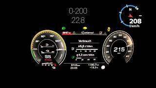 2021 Audi Q5 Sportback 50TFSI e Acceleration