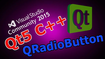 Qt5 C++ Creating RadioButton #9
