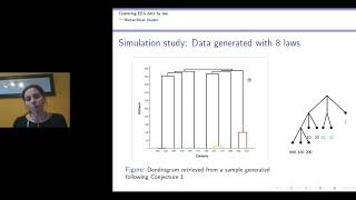 Clustering EEG data by law