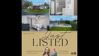Tour 300 SE Goodnight Ave in Corvallis Oregon | 3x1 Affordable Home Near OSU & More | Real Estate
