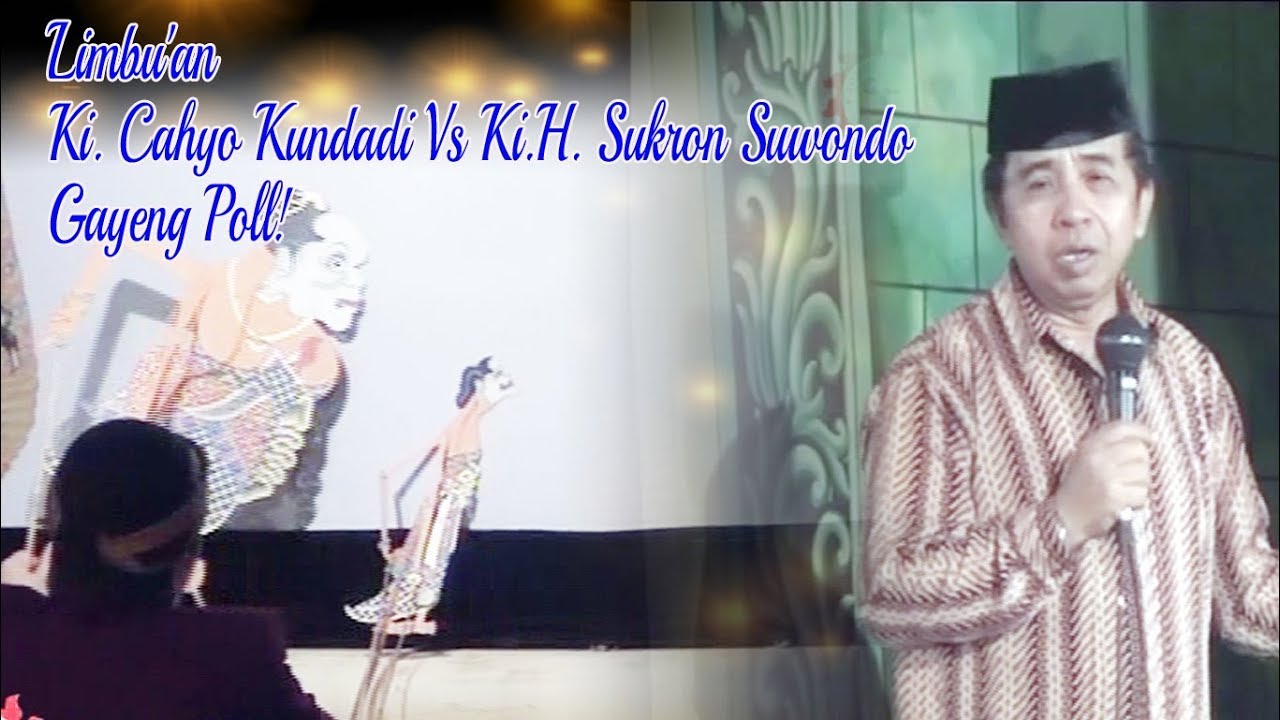 Ki. Cahyo Kundadi Vs Ki.H. Sukron Suwondo, Ampunn Dehhh!