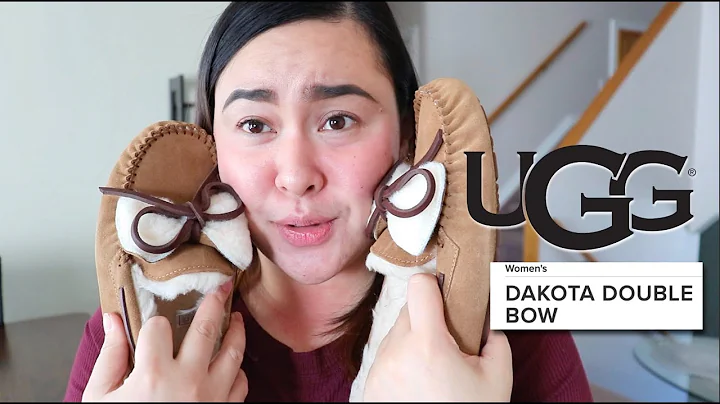 UGG DAKOTA DOUBLE BOW || UNBOXING AND TRY-ON