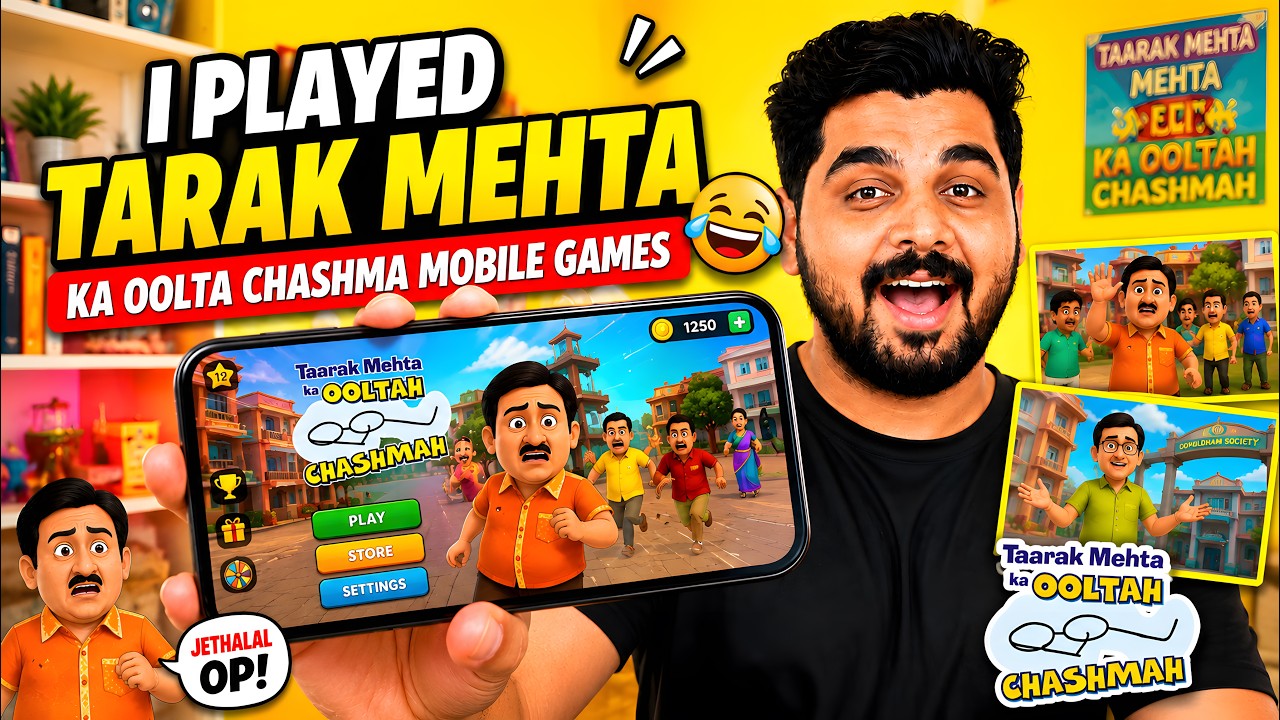 I PLAYED WEIRD TARAK MEHTA MOBILE GAMES ON PLAYSTORE