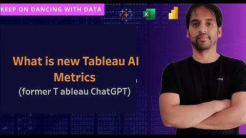 New Tableau Pulse (AI) Metrics Layer (former Tableau ChatGPT)