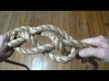 How to Tie a Carrick Bend