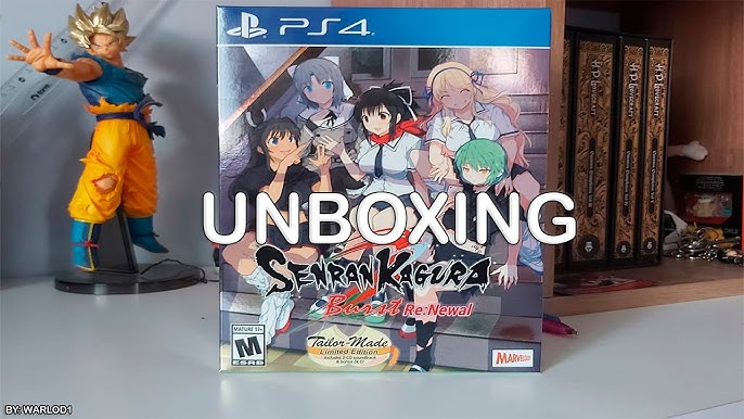 Senran Kagura Burst Re: Newal (At the Seams Limited Edition) (PS4)  Unboxing!! 