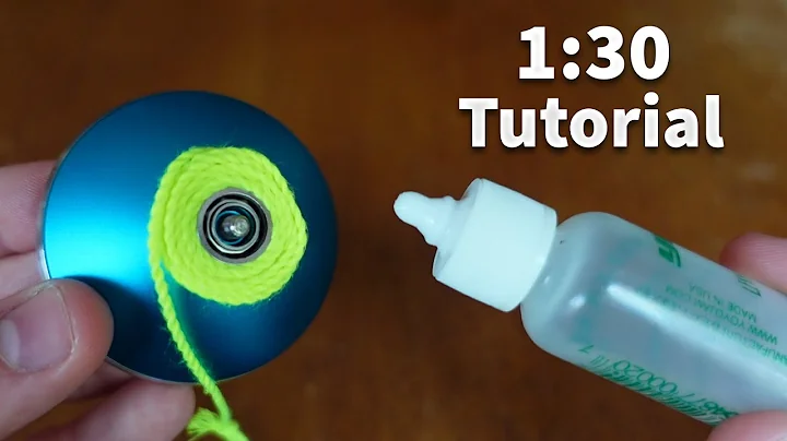 How to Lube Your YoYo Bearing (1:30 Tutorial)