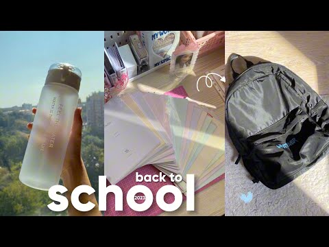 BACK TO SCHOOL 2023 : готовимся к школе вместе со мной ! 🏫