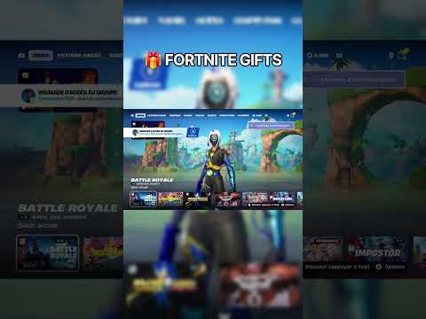 🎁 fortnite gifts ! merci a tous ! ##shorts #fortnite #trending