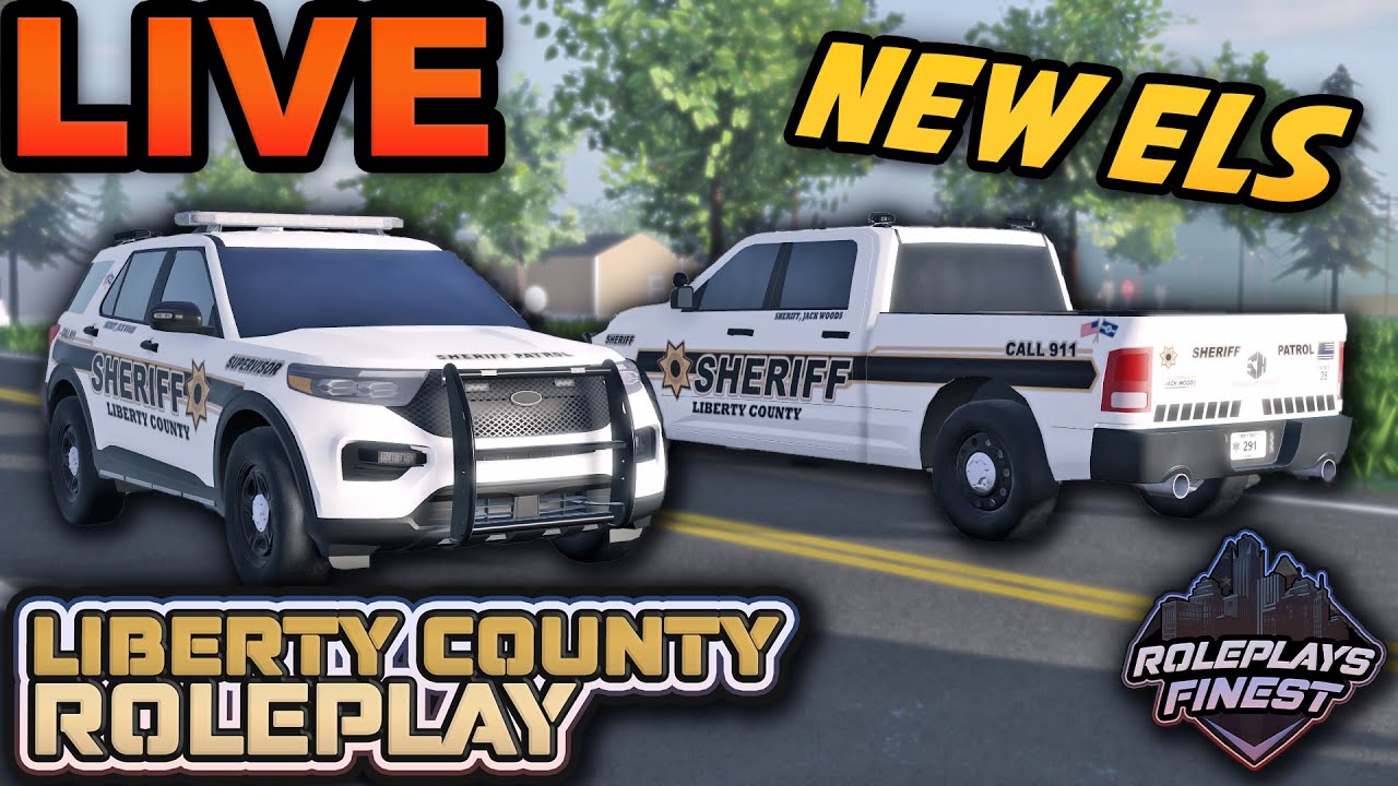 🔴LIVE - Sheriff Woods Storyline S2 LIVE EP11 - Roblox Liberty County ...