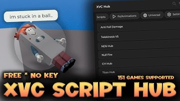 XVC Universal Script Hub - ROBLOX EXPLOITING