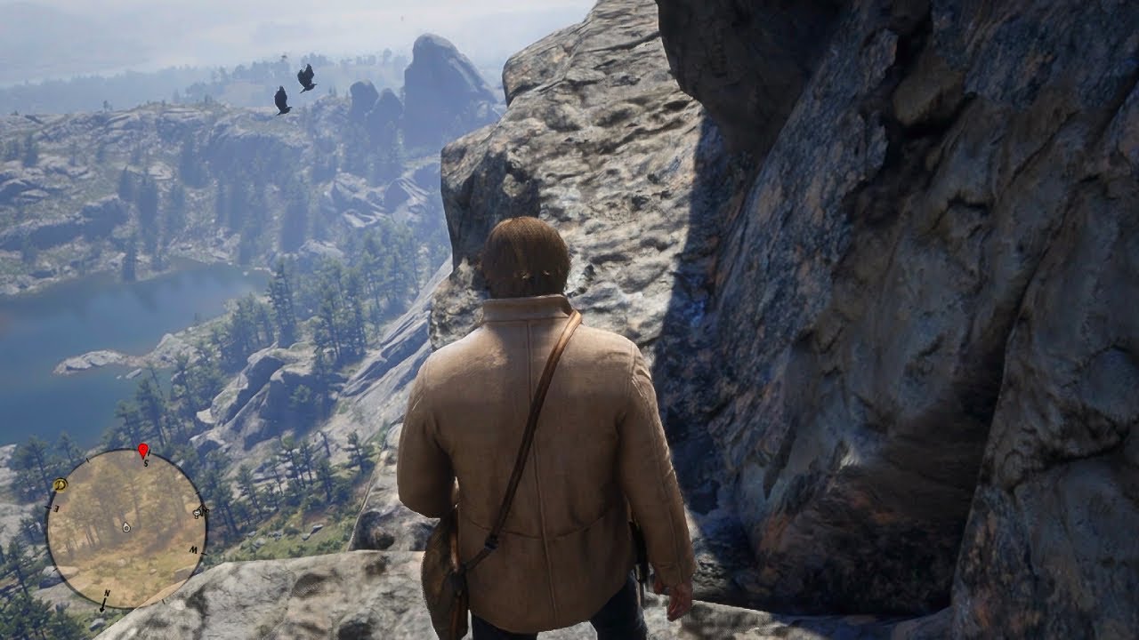 RDR2 HIDDEN Secret Loot on the Edge of the Cliff YouTube