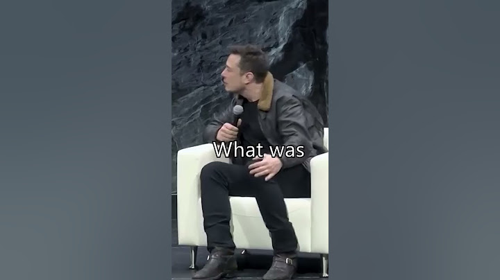 Elon Musk LAUGHS at a Silly Question and Then Gives a BRUTAL but BRILLIANT Answer!