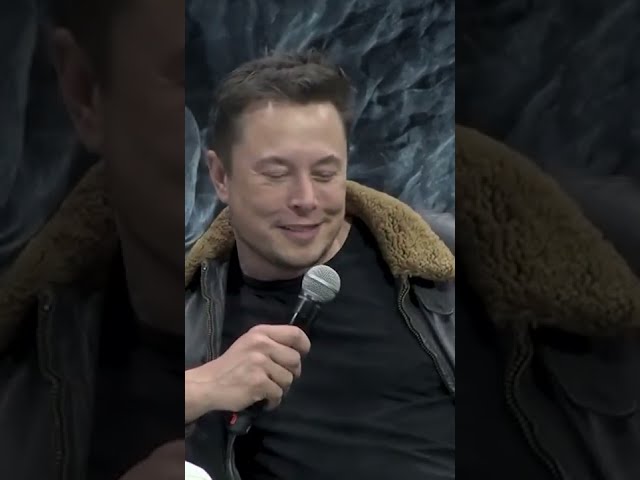 Elon Musk LAUGHS at a Silly Question and Then Gives a BRUTAL but BRILLIANT Answer! class=