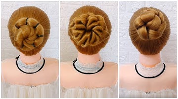 Hướng Dẫn 25 Cách Búi Tóc Bà Sui Đơn Giản | Easy Bun Hairstyles For Long Hair For Wedding