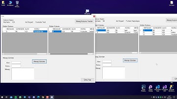 C# ve Microsoft SQL Server ile Veri Tabanı Üzerinden Mesajlaşma (Messaging With Database)