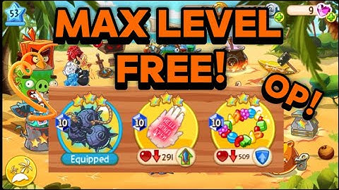 ANGRY BIRDS EPIC! How to get max level enchant for FREE