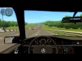 Mercedes Benz E-190 (city car driving)