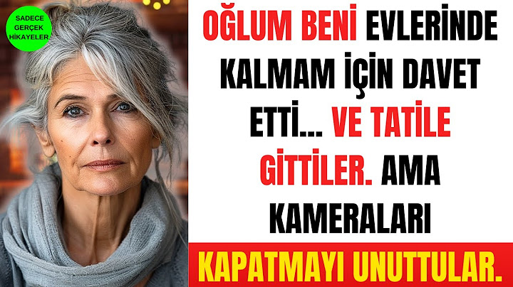 OĞLUM VE GELİNİM BENİ EVLERİNDE KALMAM İÇİN DAVET ETTİ… VE TATİLE GİTTİLER