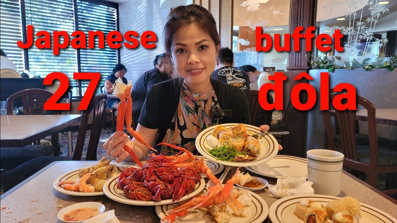nhà hàng nhật ngon  Update 2022  ❤️ cuoc song o my - Nhà hàng Nhật buffet Kirin ở Mỹ 27 đôla có gì ngon?
