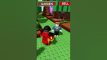 Thumbnail of DELETE YOUR GARDEN for RACCOON 🦝 #roblox #growagarden #shorts