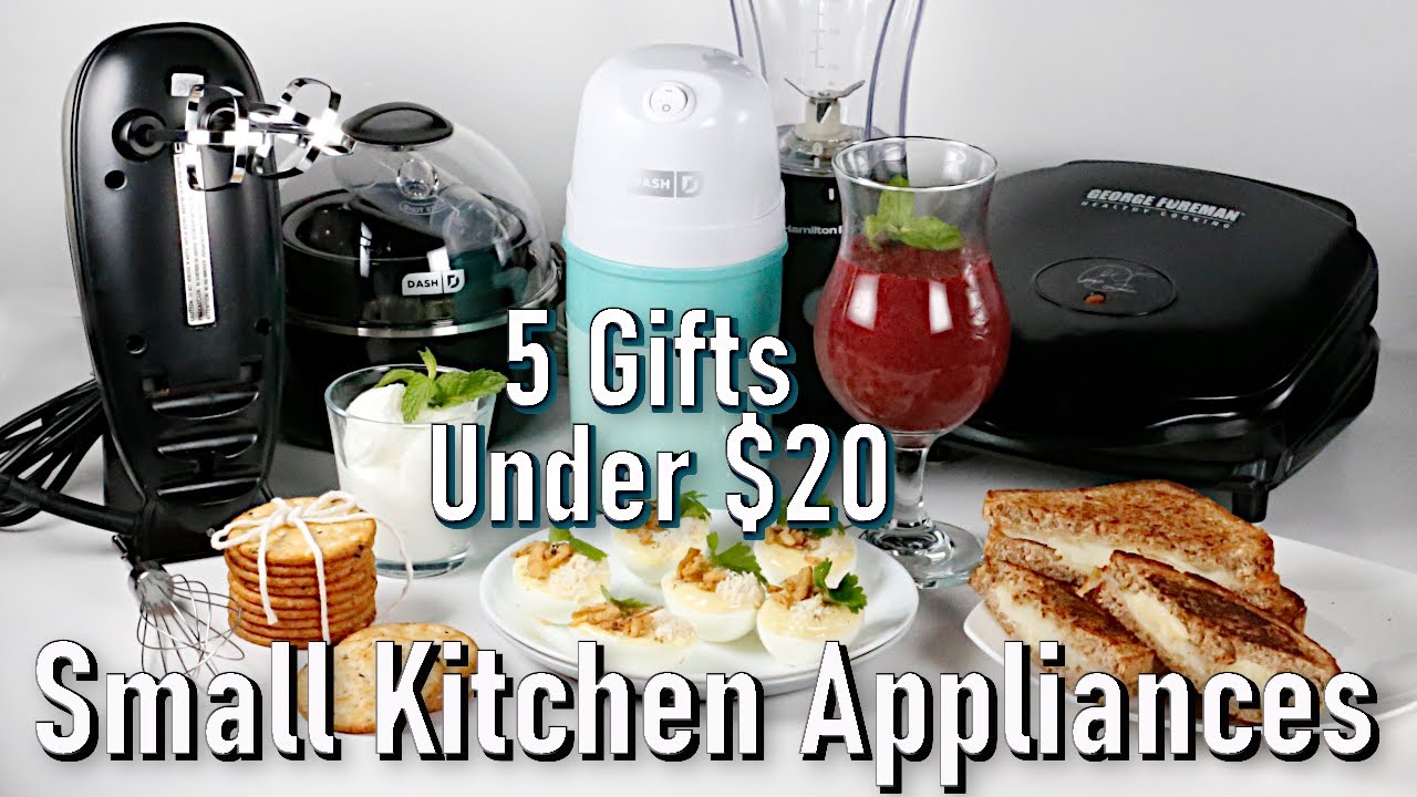 5 Gifts Under $20 // Small Kitchen Appliances - YouTube