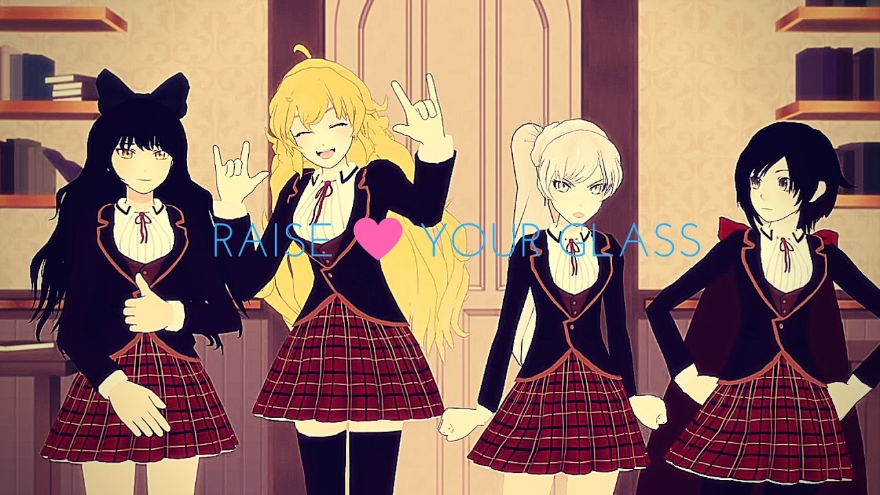 RWBY AMV Raise Your Glass