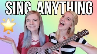 SING ANYTHING CHALLENGE! chords