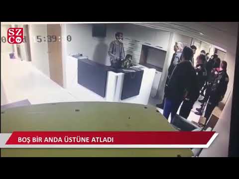 Kahraman polis hemşireyi kurtardı