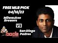 MLB Picks and Predictions - Milwaukee Brewers vs San Diego Padres, 4/16/23 Free Best Bets & Odds
