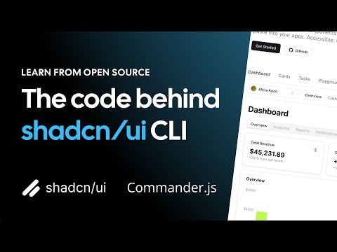 The code behind shadcn/ui CLI