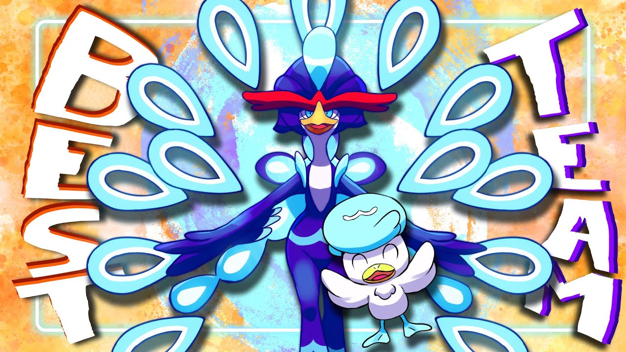 Best Team for Pokemon Scarlet and Violet | Quaxly Edition - YouTube
