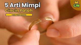 5 Arti mimpi cincin patah, Berlaku Untuk Pasangan Berpacaran Atau Sudah Menikah.