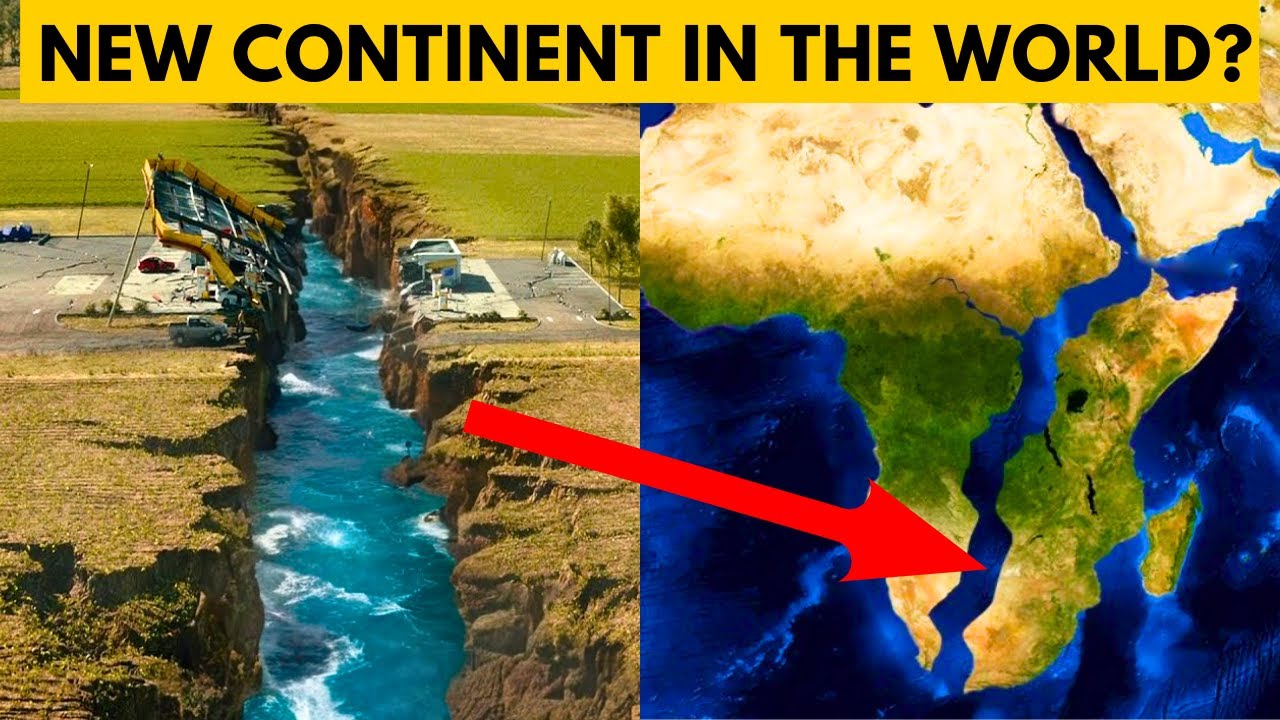 It's Finally Happening! Africa Is Splitting Into Two Continents. YouTube