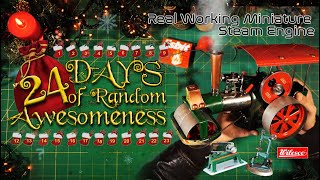 Miniature real working Steam Engine / 24DORA - Advent Calendar of the Weird - Episode 24