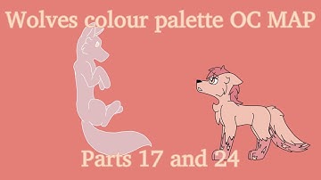 Wolves Colour Palette OC MAP parts 17 & 24