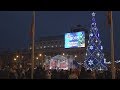 В Донецке зажглись огни новогодней ёлки :-)