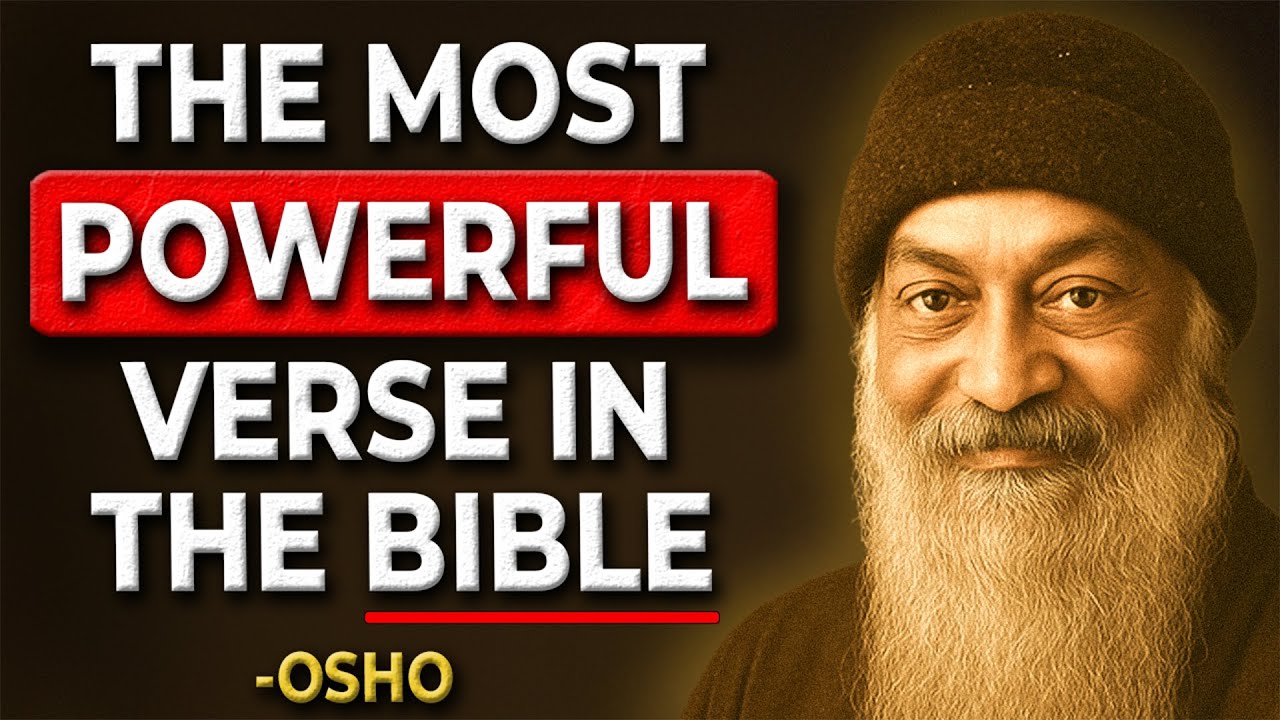 The Most POWERFUL Verse in the BIBLE | Osho