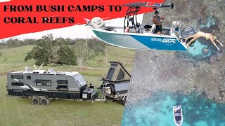 A Cracker Bush Camp & an Island Paradise!! We swim with turtles Bloody unreal stuff