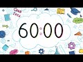 60 minute school themed classroom timer