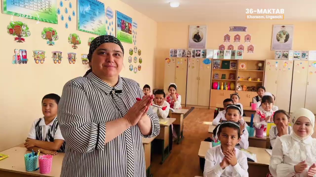 Teachers’ Day 2025. School No. 36, Khorezm, Urgench 