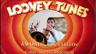 LOONEY TUNES Trumpet Music Cover