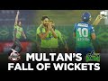 Multan Fall Of Wickets | Lahore Qalandars vs Multan Sultans  | HBL PSL 2020 | MB2E