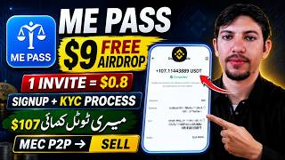 ME Pass, Meta Earth Wallet 2026 | MEC Airdrop, MEC P2P Sell, Advance KYC Complete Guide screenshot 2