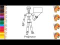 Projector - Sketch Art and Paint | Step by step tutorial | Pencil to Palette