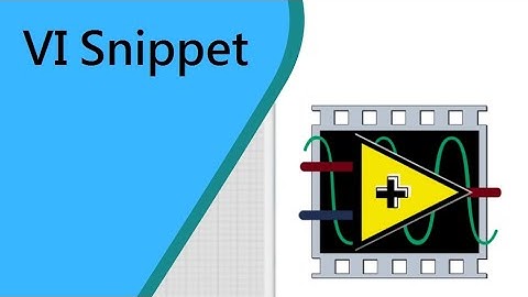 LabVIEW in English_VI Snippet