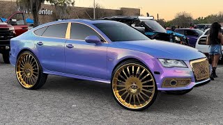 FAMU Homecoming Car and Bike Show, Tallahassee Florida, Donks, Big Rims, Amazing Cars by Riding Big 4,909 views 6 months ago 16 minutes
