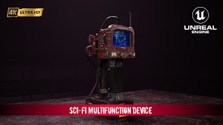 Sci-Fi Multifunction device | Unreal Engine | Maya | #unrealengine #3dmodelling #cgi #scanner